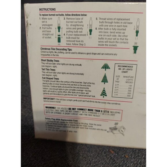 VTG Cottontale Pastel Easter String Light 35 Mini Light Set In-out Door 18ft NEW - Picture 5 of 7